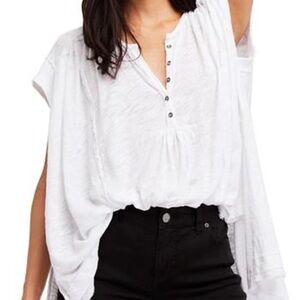 Free People Beach Henley Top